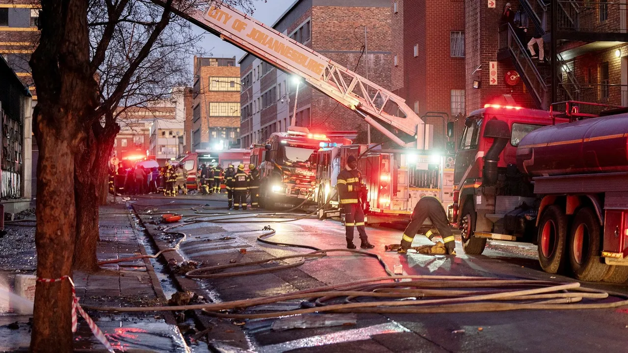 Johannesburg Building Fire