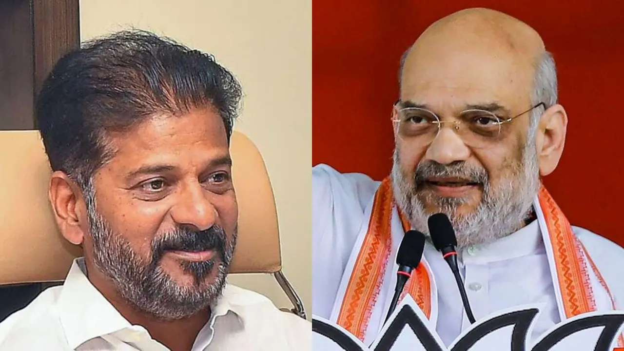 Revanth Reddy Amit Shah