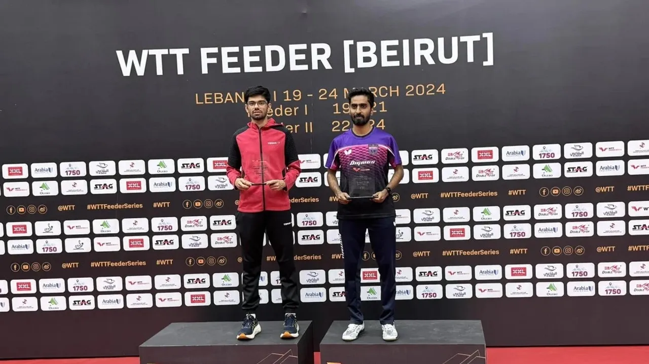Sathiyan clinches historic WTT Feeder title; Diya-Manush mixed doubles champions