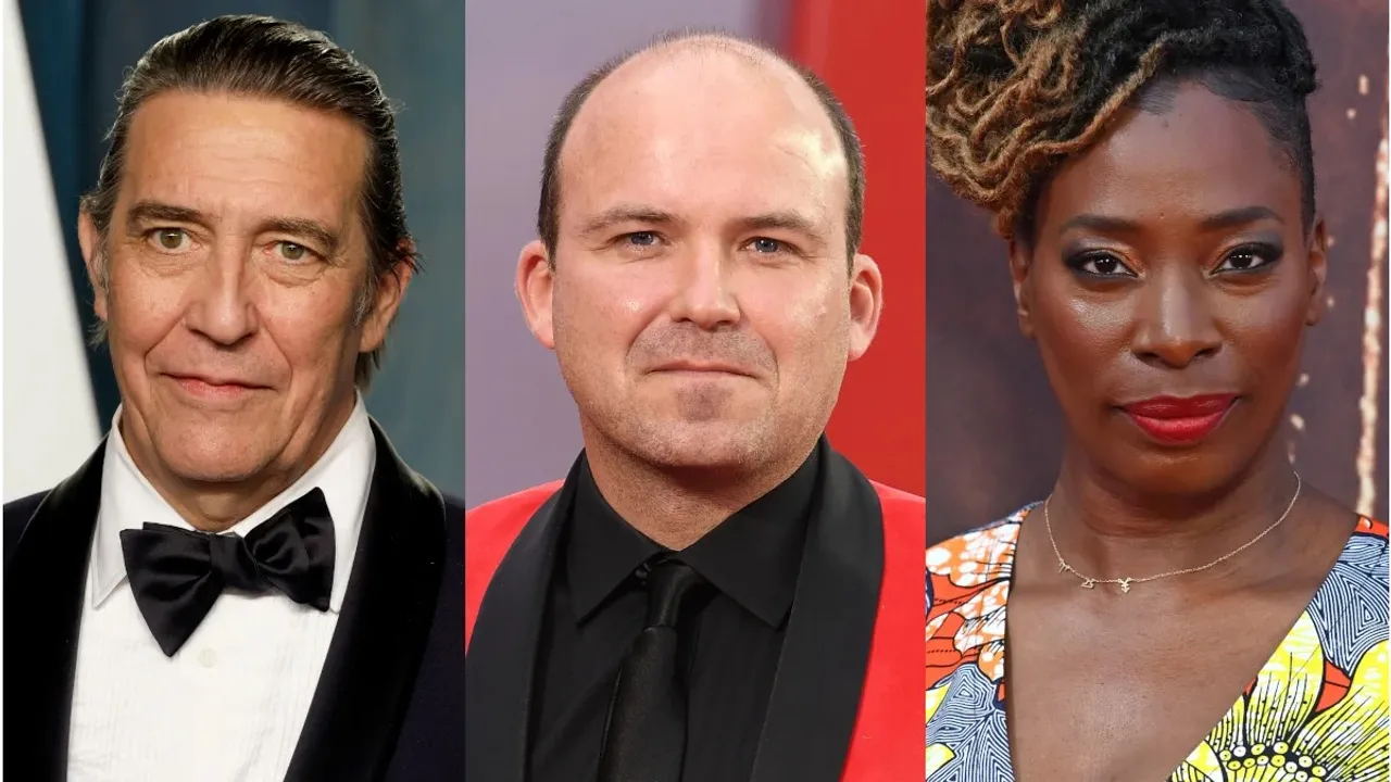 Ciaran Hinds, Rory Kinnear and Tanya Moodie
