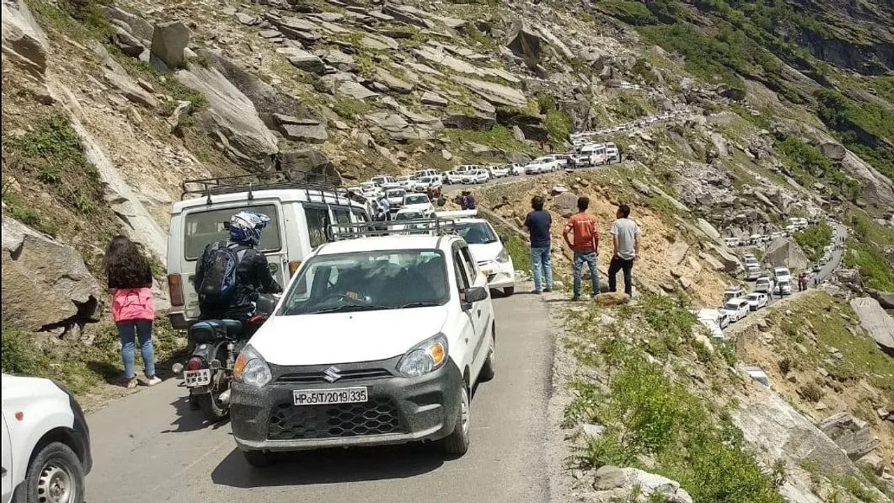 Traffic Jam Rishikesh