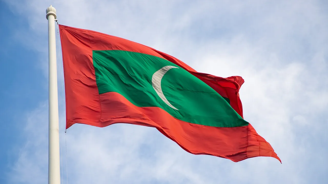 India Maldives Flag