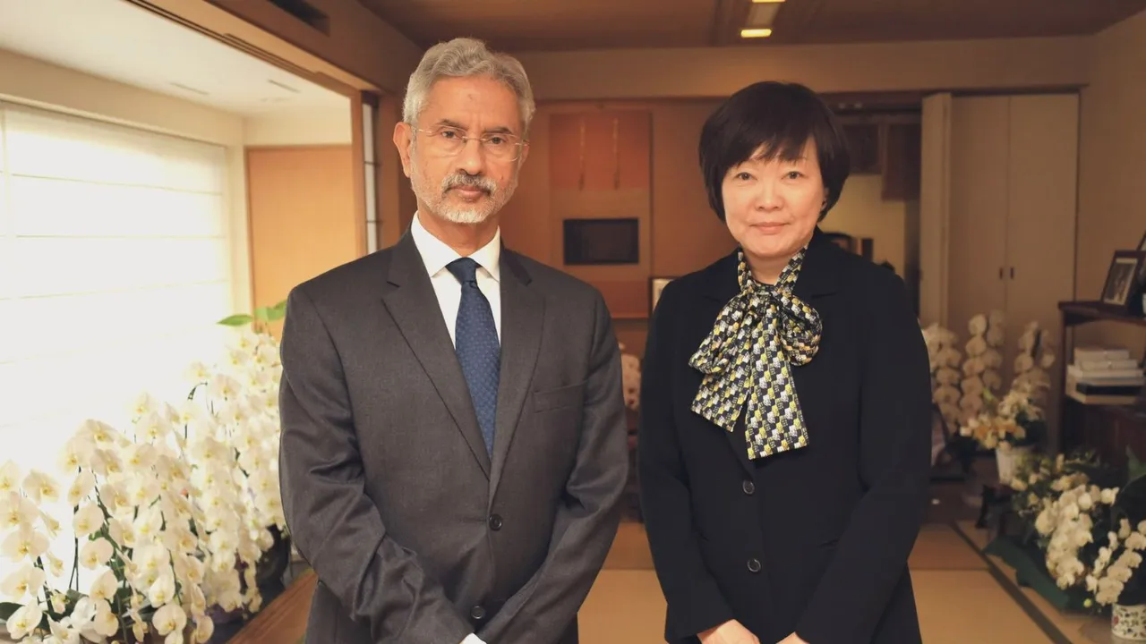 S Jaishankar Akie Abe