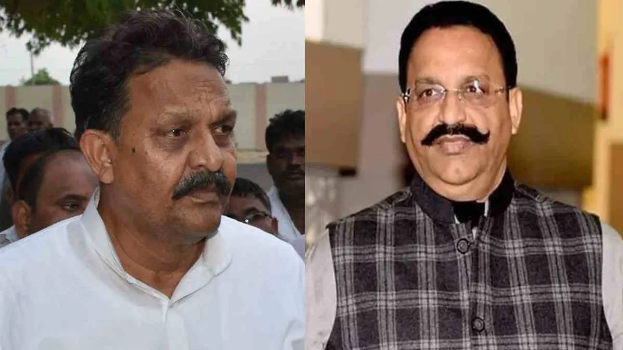 Mukhtar Ansari and Afzal Ansari