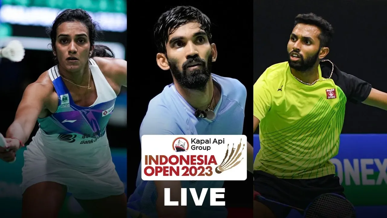 Indonesia Open PV Sindhu Kidambi Srikanth