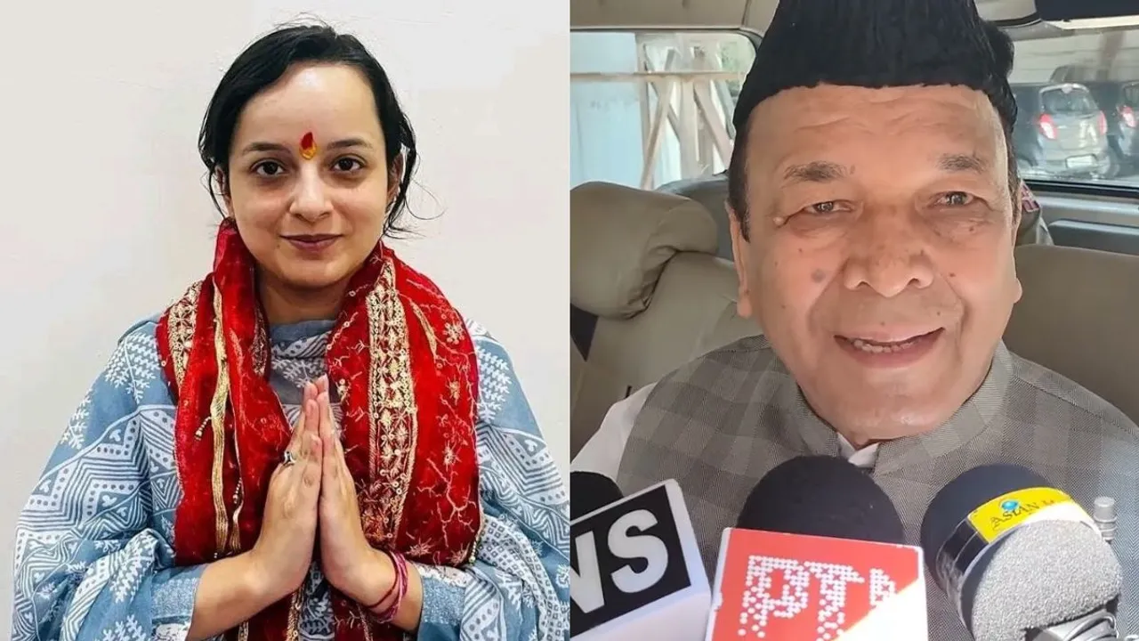 Shagun Parihar and Abdul Rahim Rather (File image)