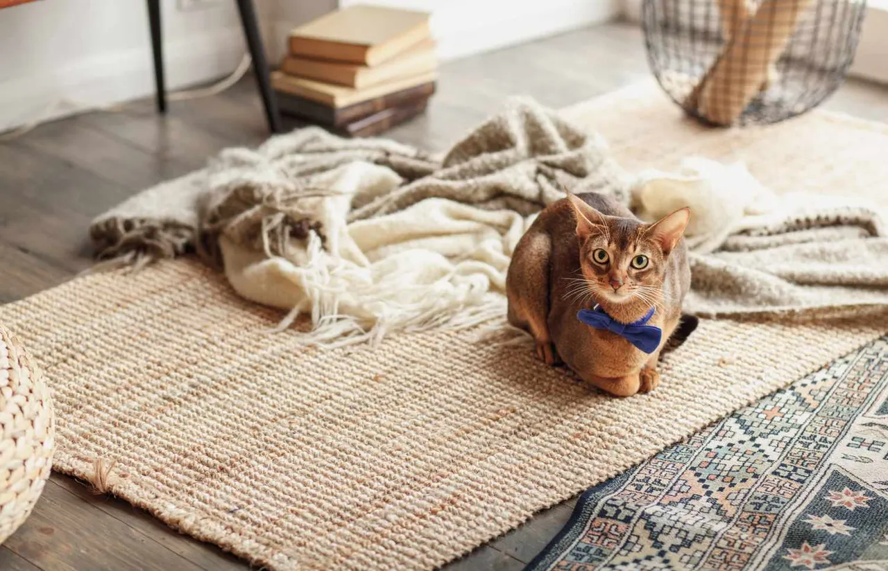 Cat Pee on Rug