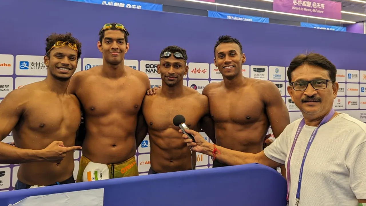 Men's 4x100m medley team