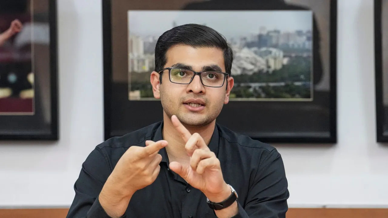 Founder and CEO of Pixxel Awais Ahmed during an interview with PTI, in New Delhi, Thursday, July 4, 2024.