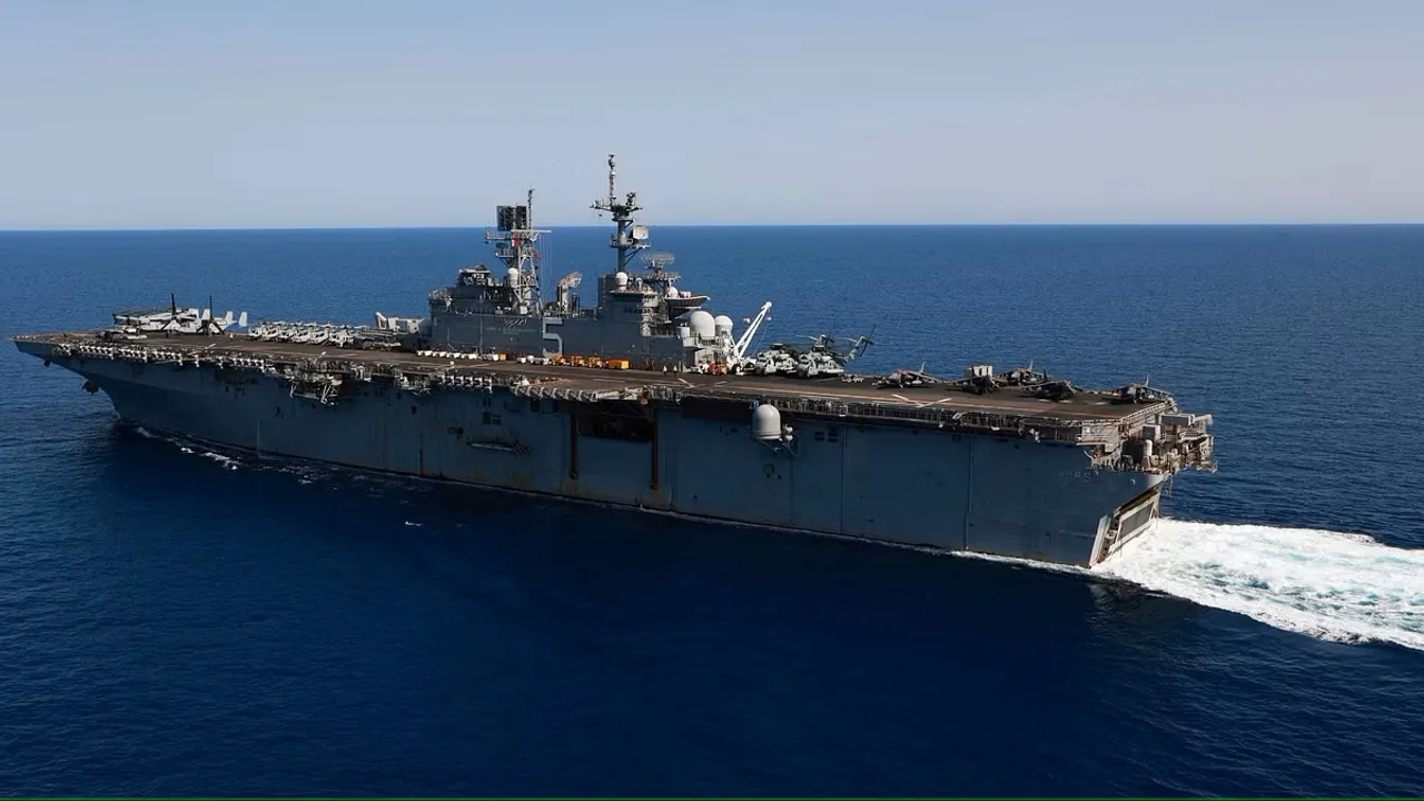 US Navy Ship Red Sea Houthis
