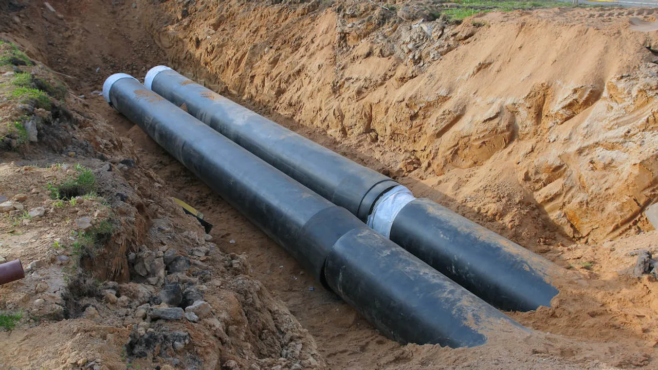 sewer lines