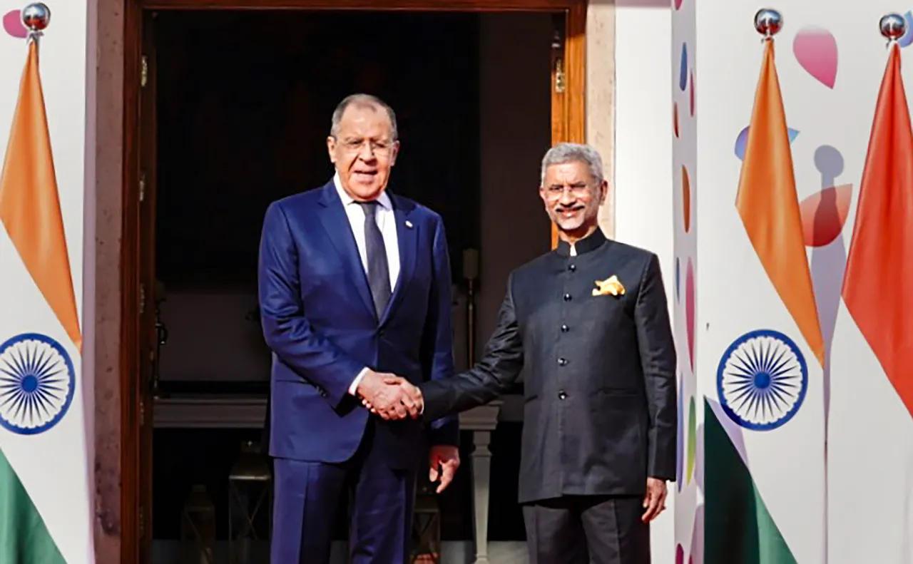 S Jaishankar Foreign Minister of Russia Sergey Lavrov