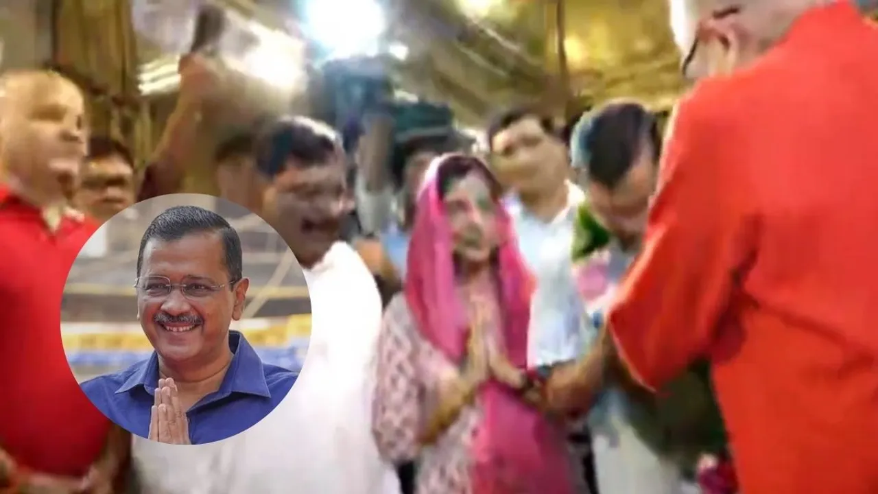 Arvind Kejriwal Hanumal Temple