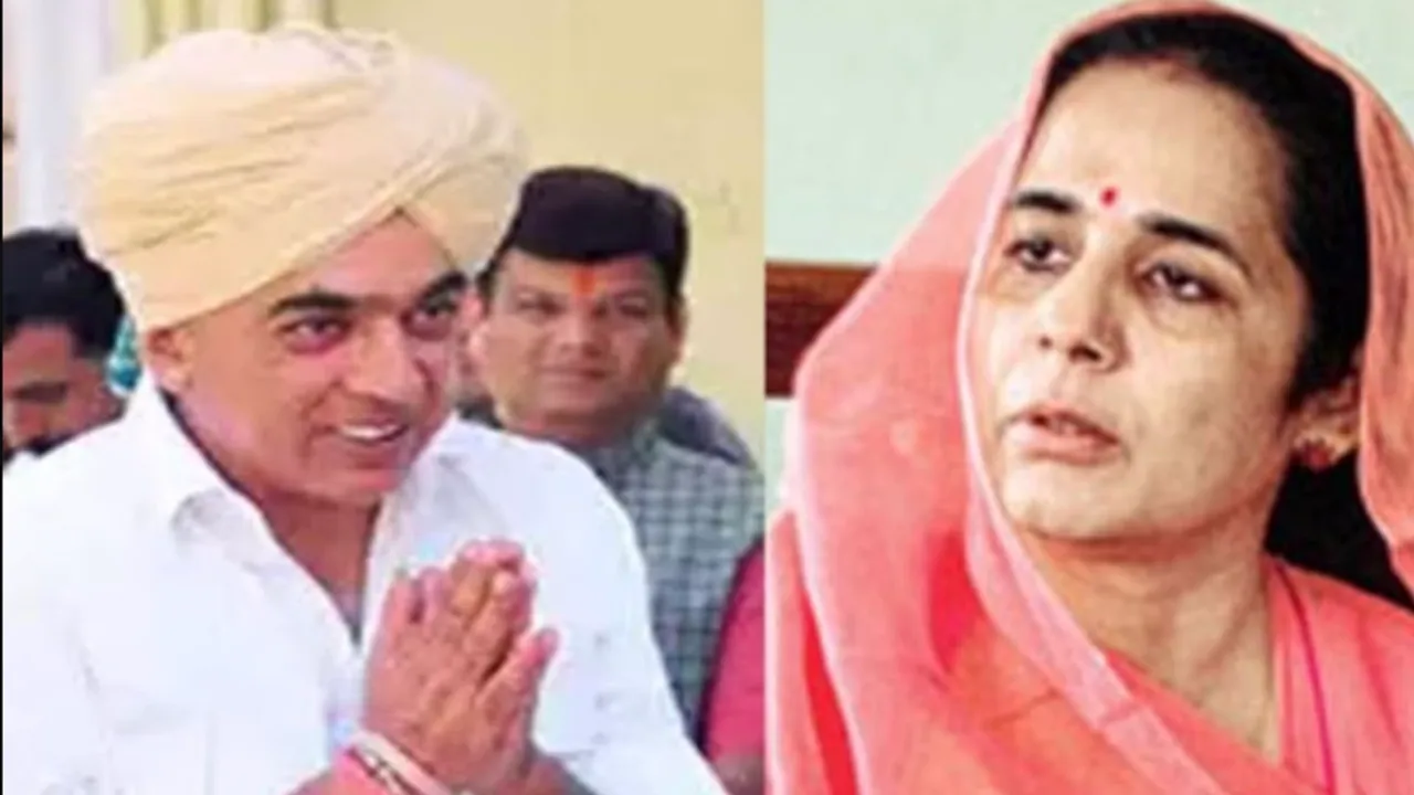 Manavendra Singh and his wife