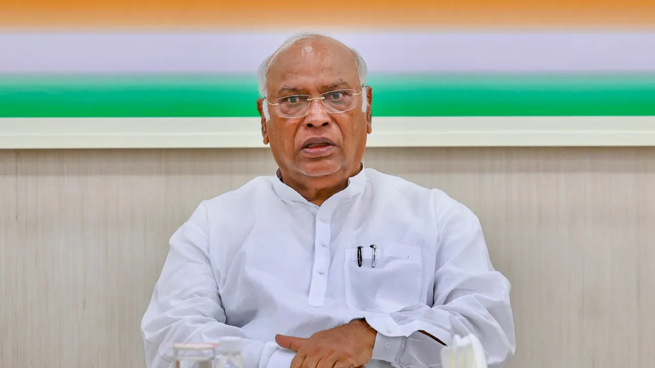 Congress President Mallikarjun Kharge (File image)