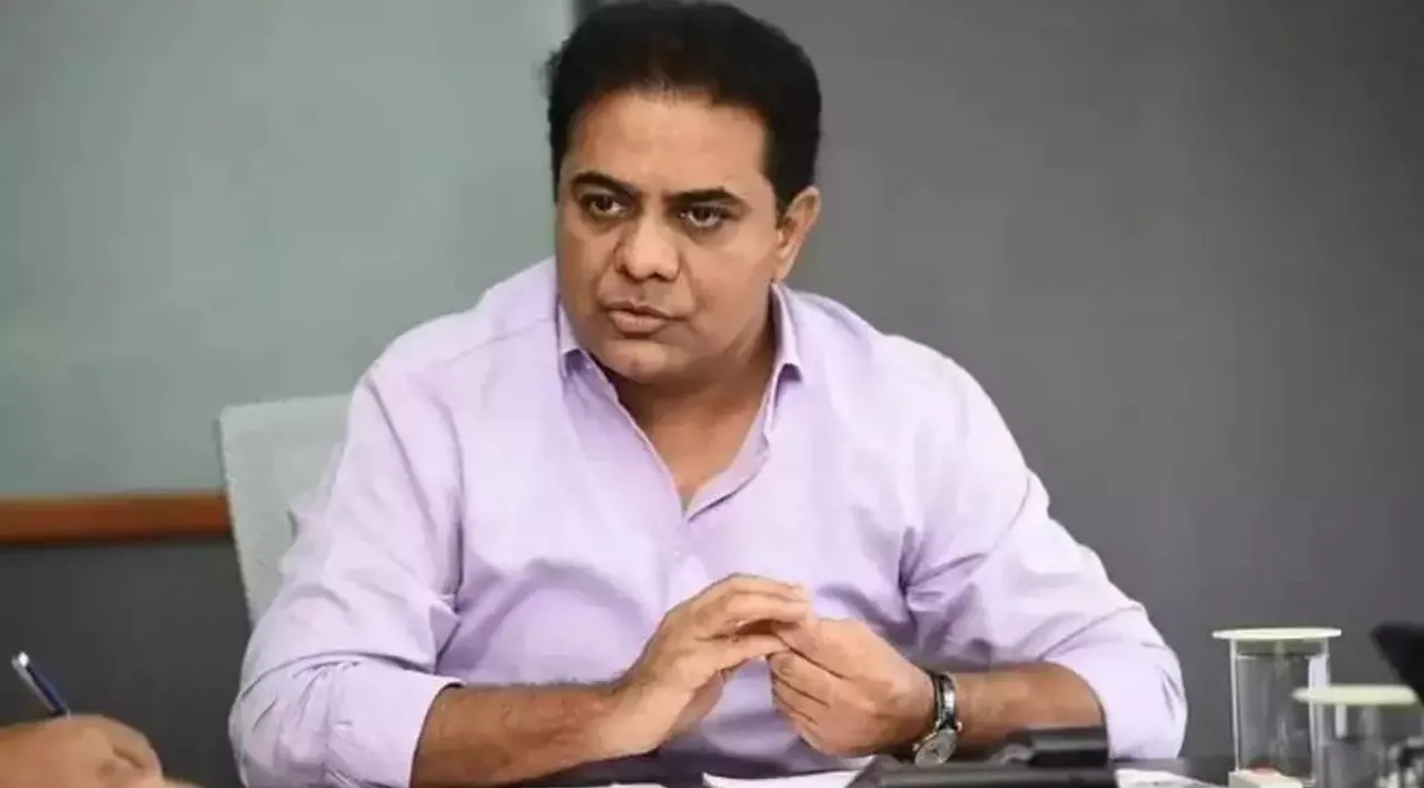 BRS leader K T Rama Rao