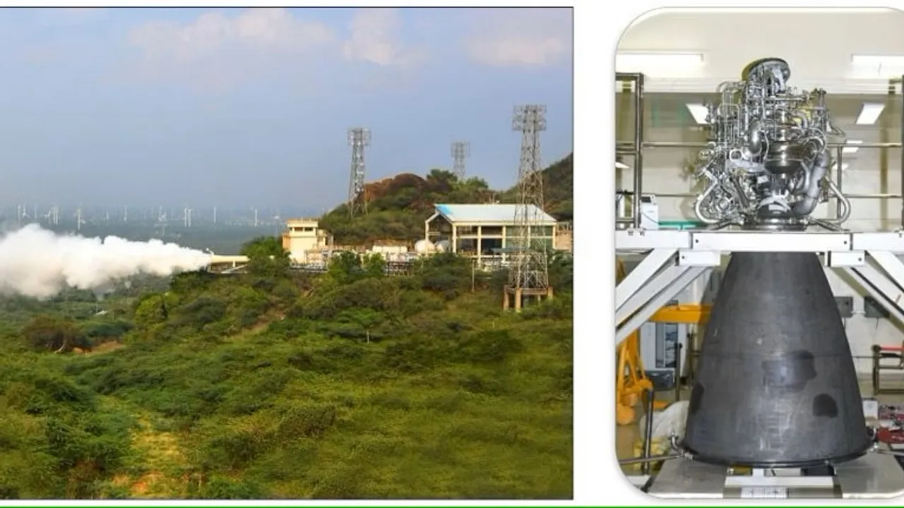 Mission Gaganyaan ISRO CE20 Cryogenic Engine