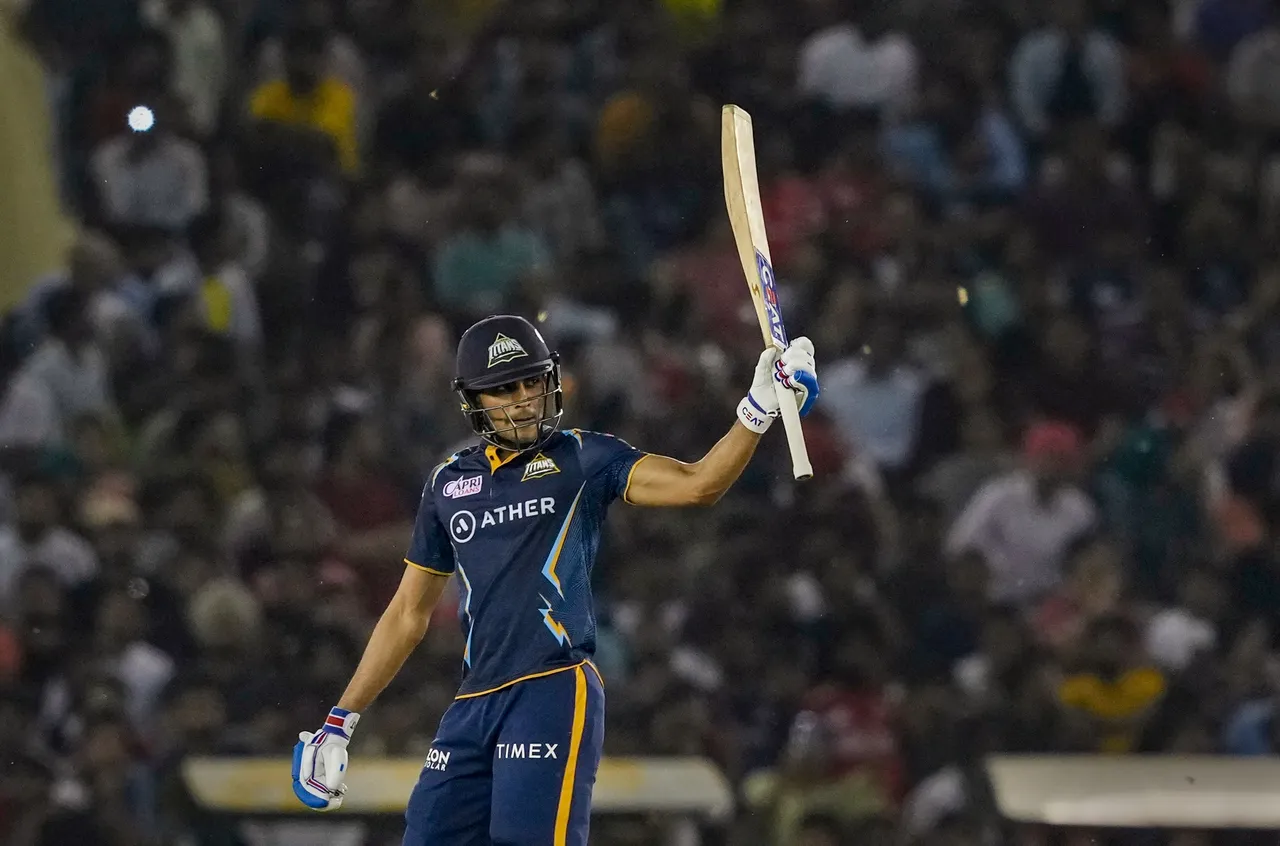 Gujarat Titans batter Shubman Gill
