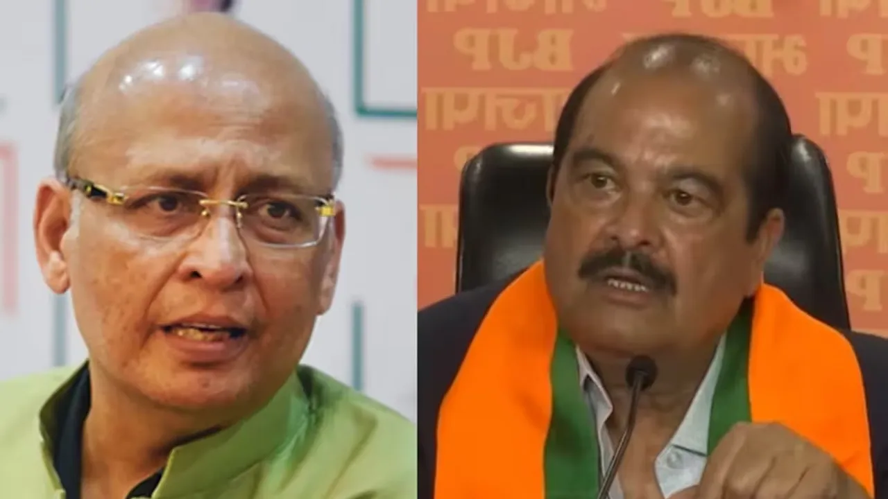 Abhishek Manu Singhvi and Harsh Mahajan