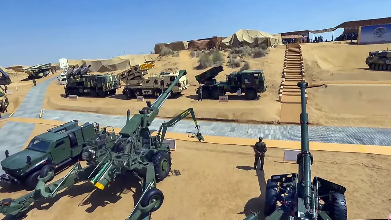 Exercise Bharat Shakti, in Pokhran, Rajasthan