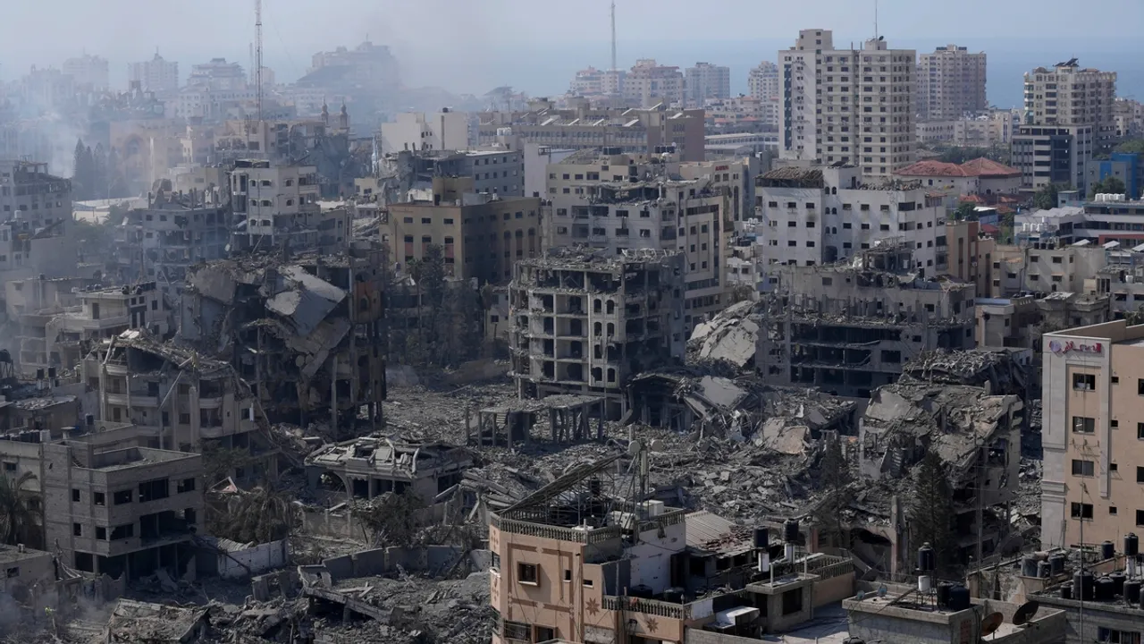 gaza strip Israeli Bombardment