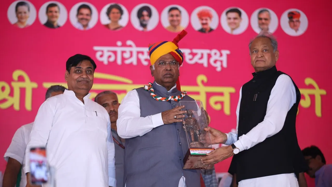 Mallikarjun Kharge Ashok Gehlot