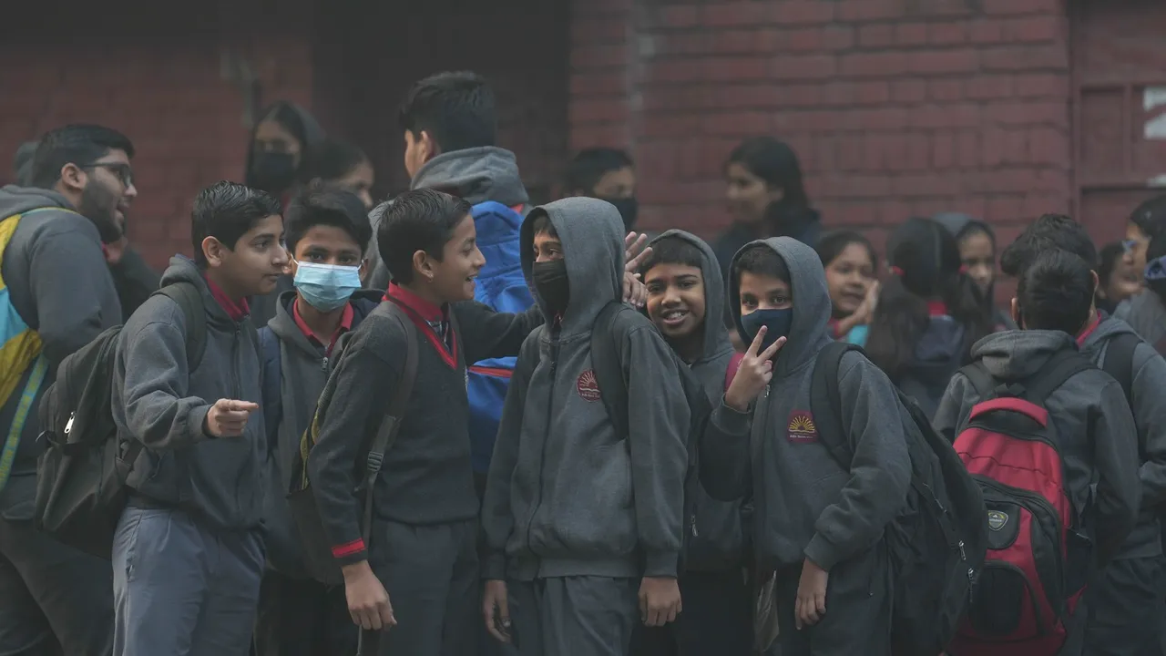 Schools in Delhi reopen