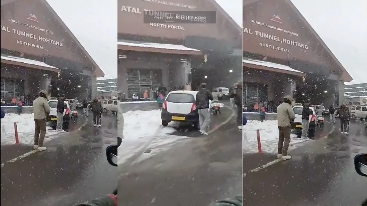 snowfall atal tunnel