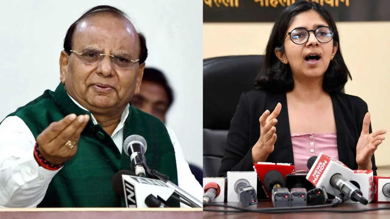 V K Saxena Swati Maliwal