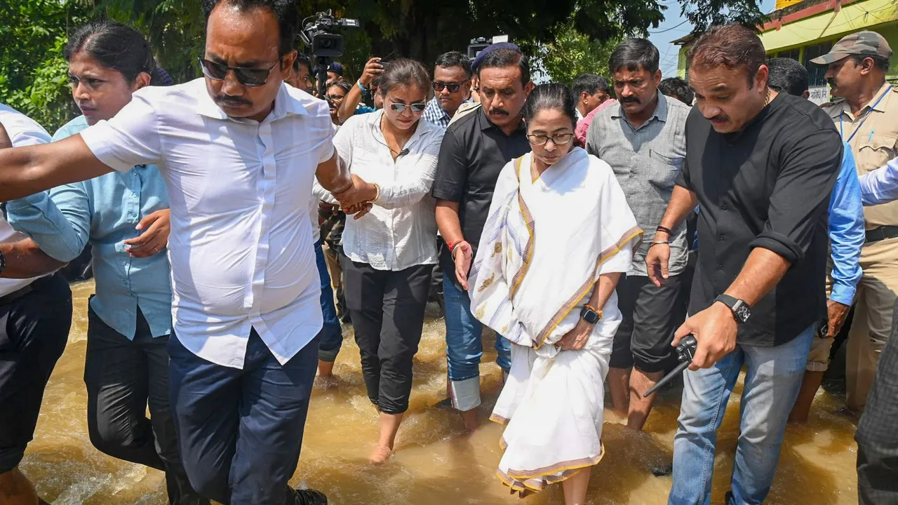 West Bengal Floods Mamata Banerjee
