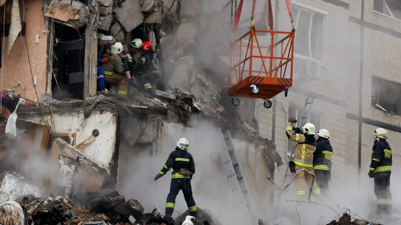 Dnipro Missile strike Russia Ukraine