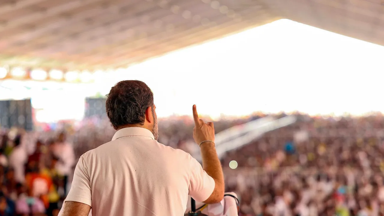 Congress leader Rahul Gandhi