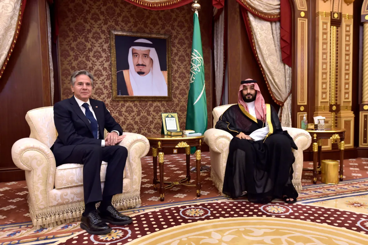 Antony Blinken Mohammed bin Salman