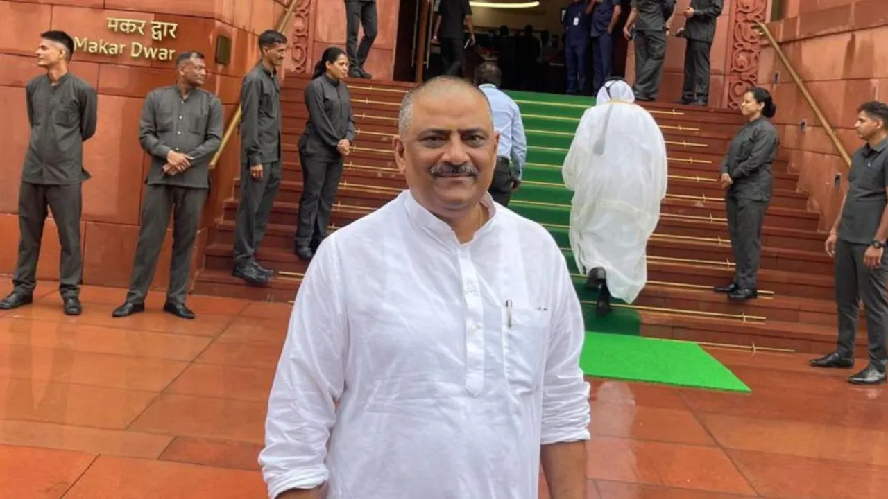 JD(U) working president Sanjay Kumar Jha (File image)