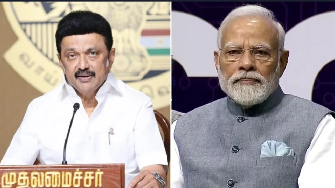 M K Stalin Narendra Modi Tamil nadu Rains
