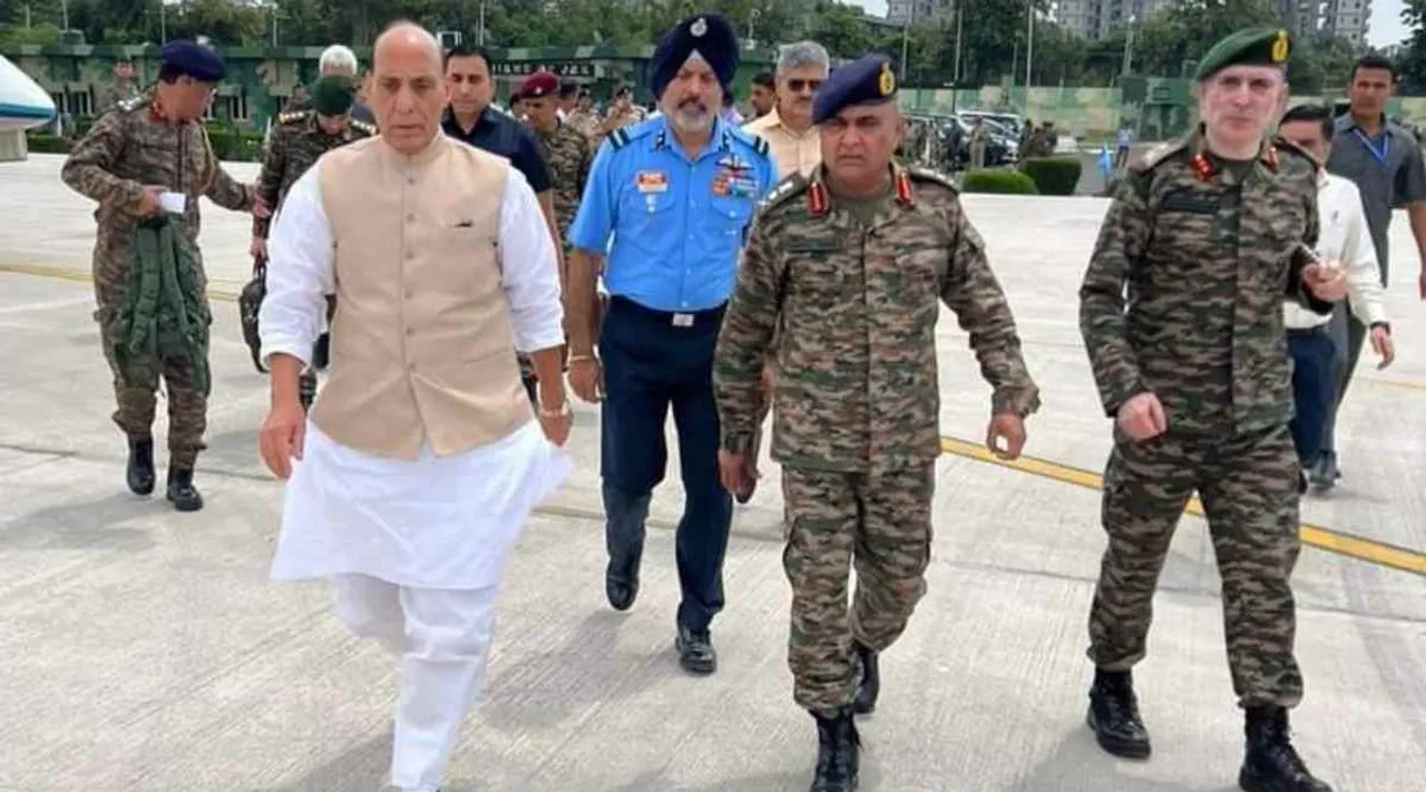 Rajnath Singh visits Rajouri