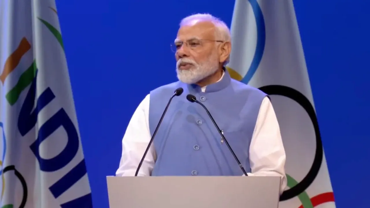 Narendra Modi Olympics bid