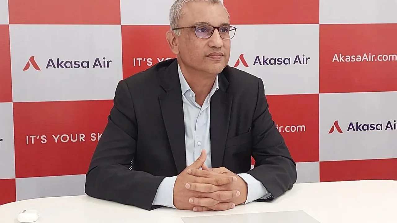 Akasa CEO Vinay Dube (File photo)