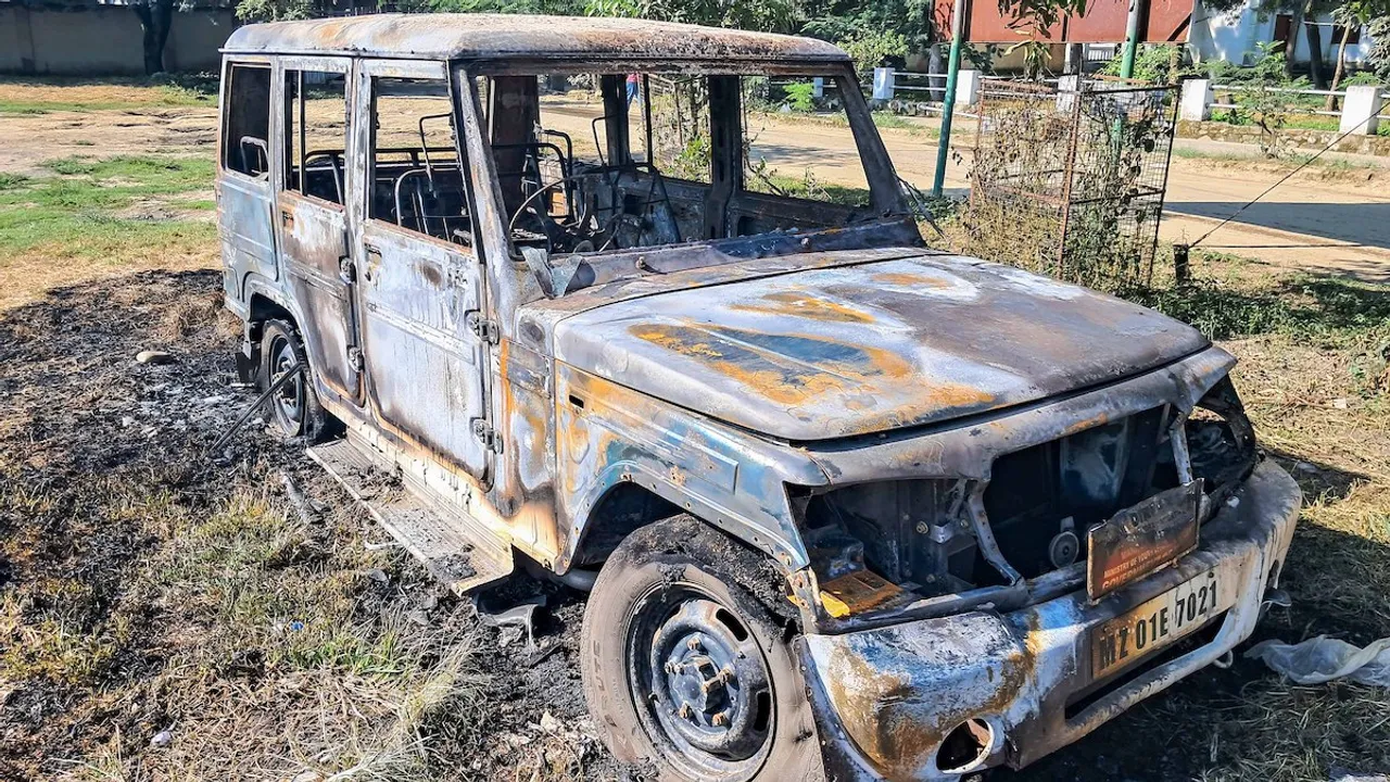 Manipur CM house attack
