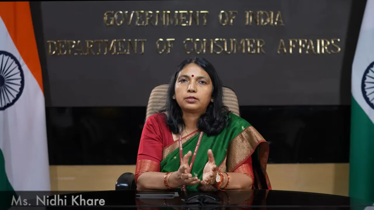 Consumer Affairs Secretary Nidhi Khare (File image)