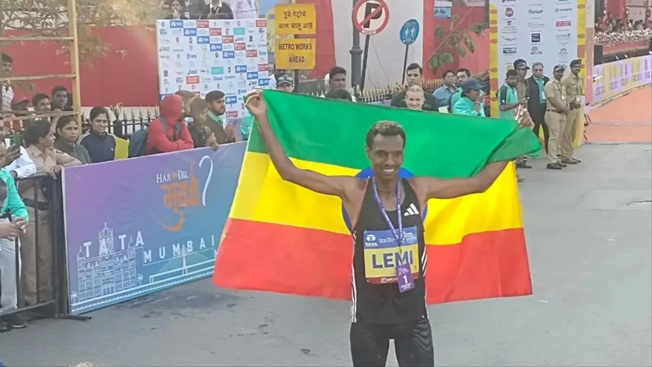 Hayle Lemi Berhanu Mumbai marathon