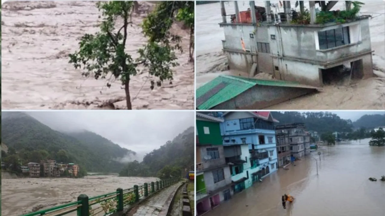 Sikkim flash flood Indian Army