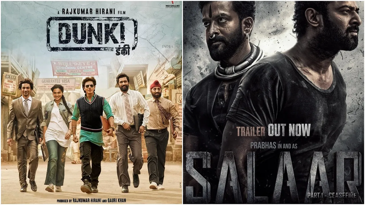 Dunki vs Salaar Shah Rukh khan Prabhas