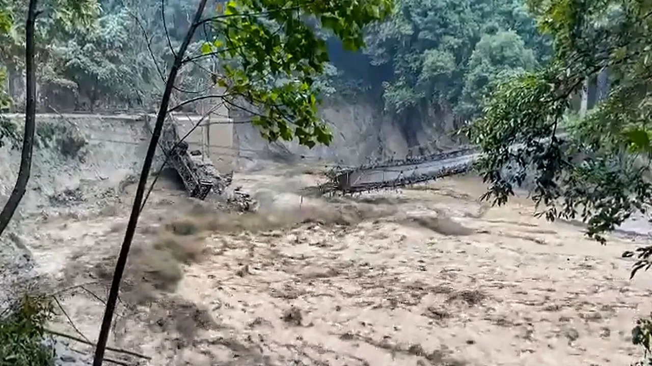 Sikkim flash floods