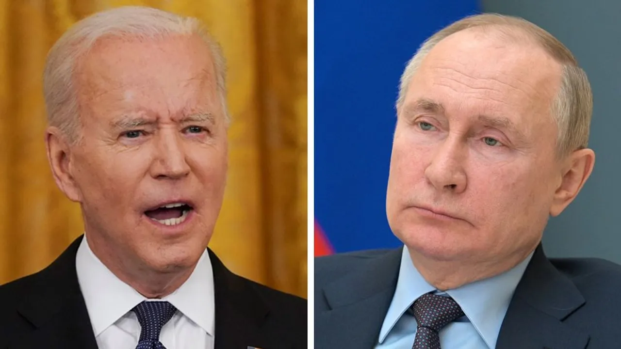 Joe Biden Vladimir Putin Russia United States