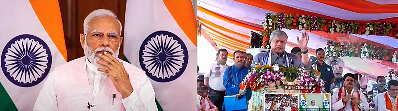 Narendra Modi Puri-Howrah Vande Bharat express