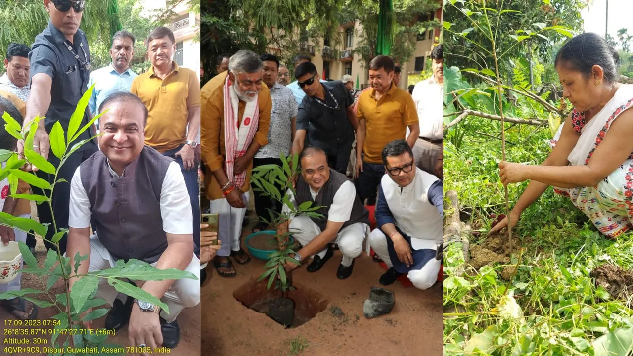 Himanta Biswa Sarma Plants