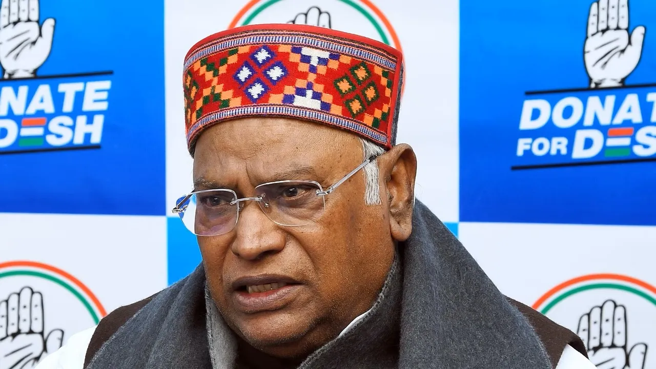 Mallikarjun Kharge in Rajya Sabha