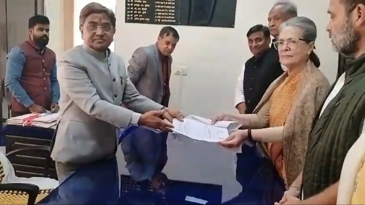 Sonia Gandhi Rajya Sabha Nomination