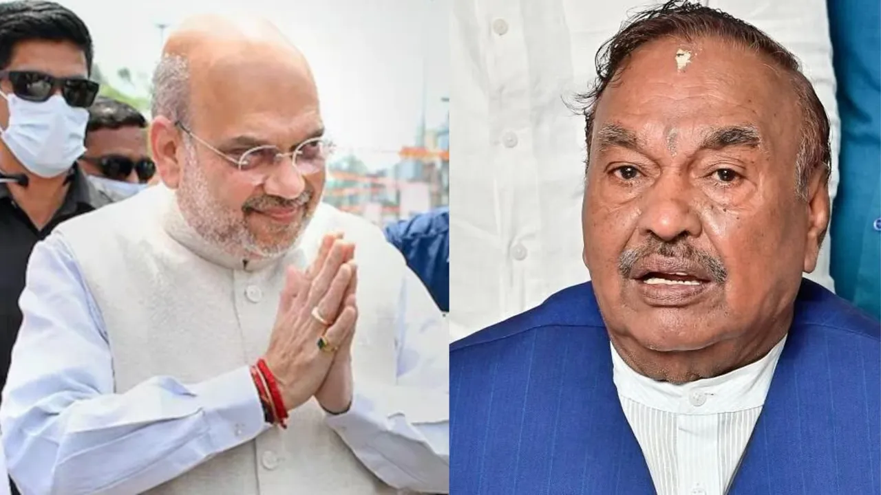 Amit Shah K S Eshwarappa